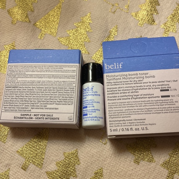 Belif Moisturizing Bomb 💣 Toner mini x 2 NEW - Picture 2 of 2